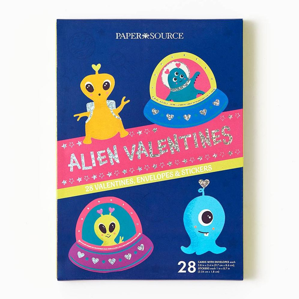 Alien Classroom Valentine Card Set - Image 2
