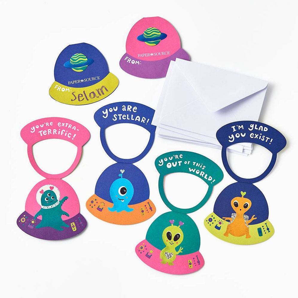 Alien Classroom Valentine Card Set - Image 4