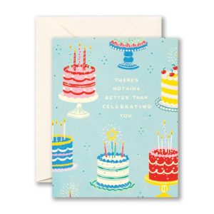 Cakes and Candles Birthday Greeting Card