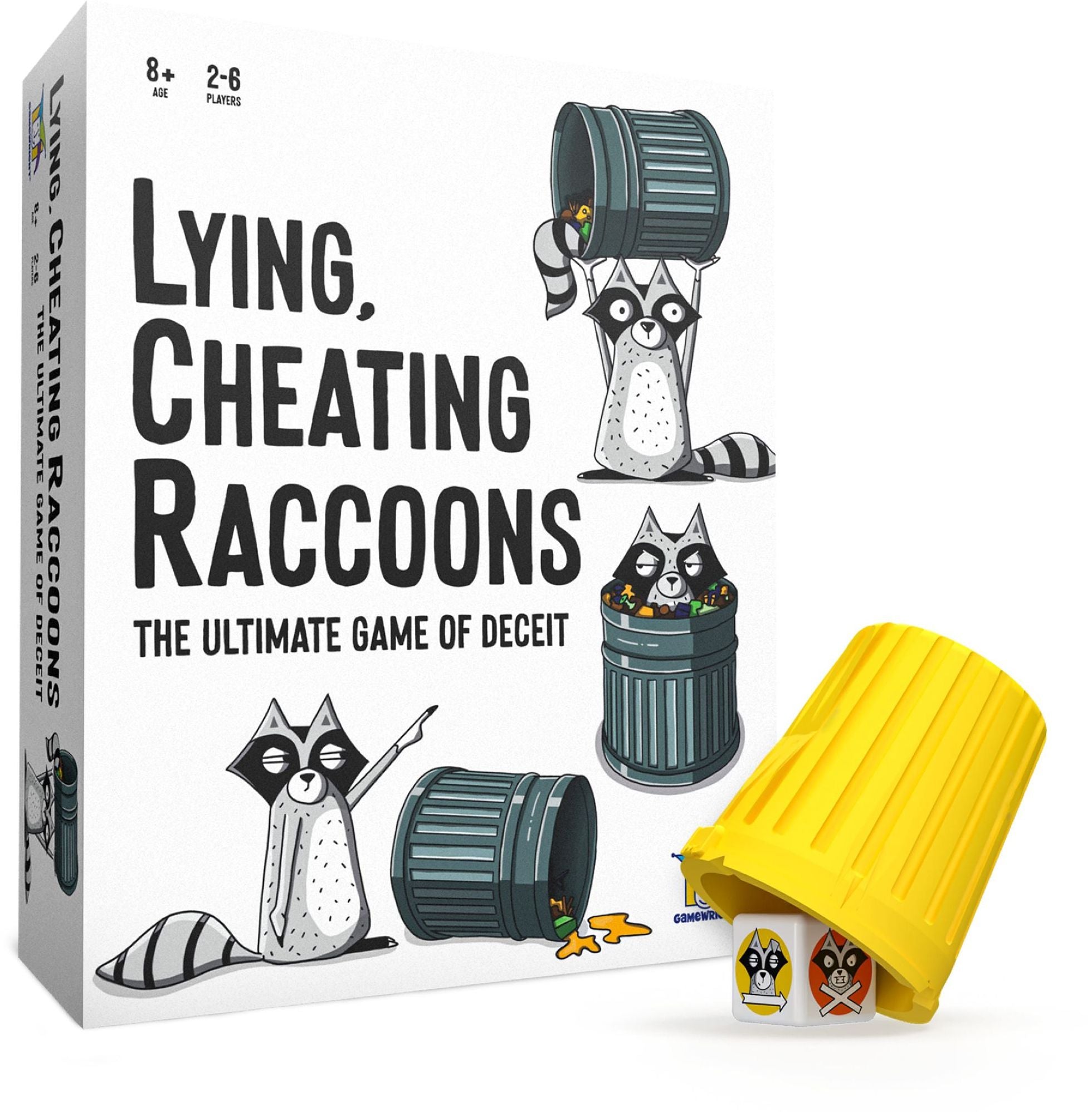 Lying. Cheating Raccoons (B&N Game of the Month)