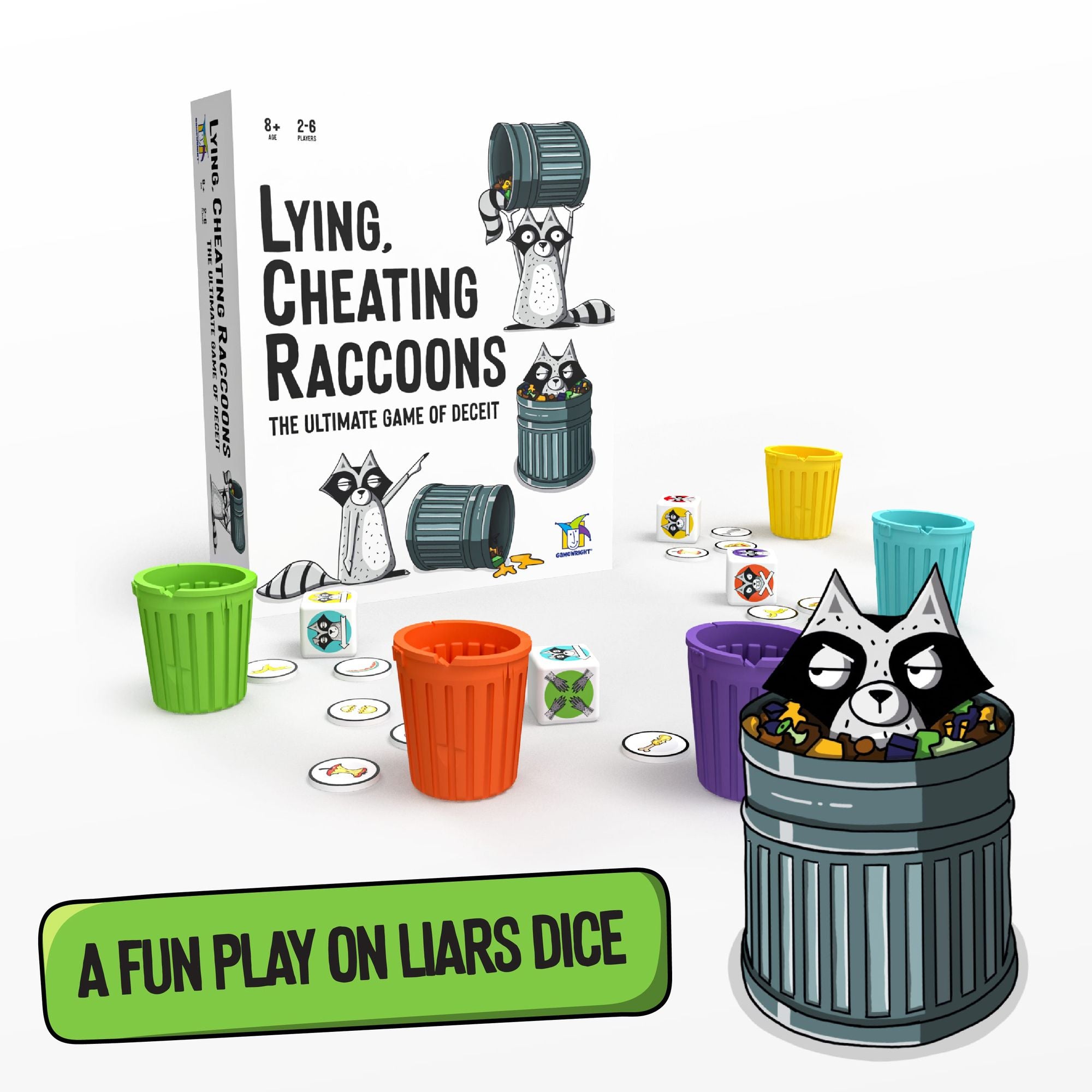 Lying. Cheating Raccoons (B&N Game of the Month) - Image 2