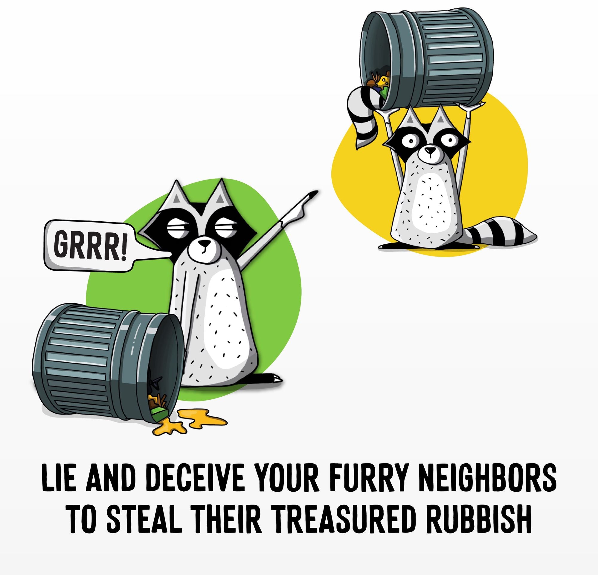 Lying. Cheating Raccoons (B&N Game of the Month) - Image 3