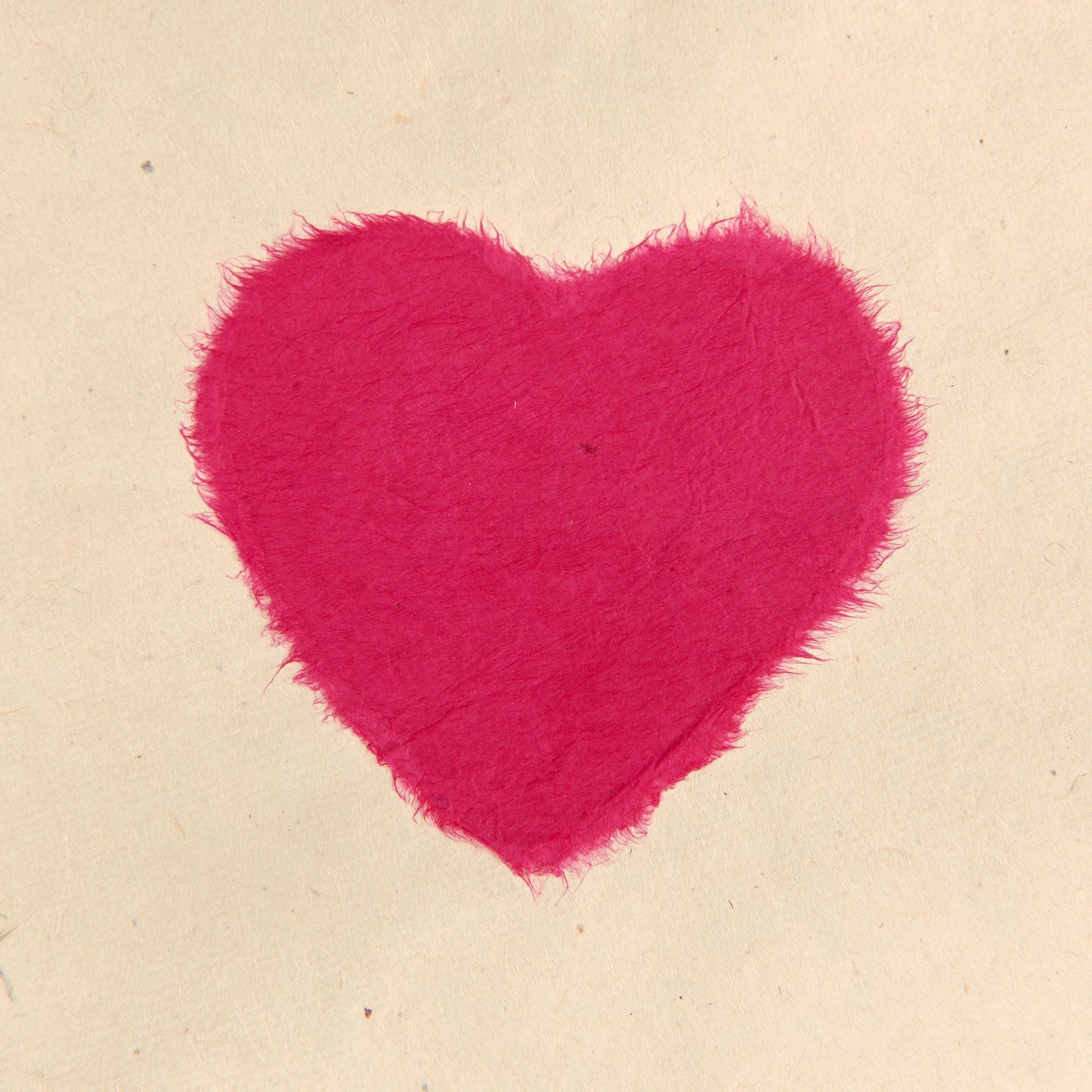 Pink Hearts Handmade Paper - Image 4