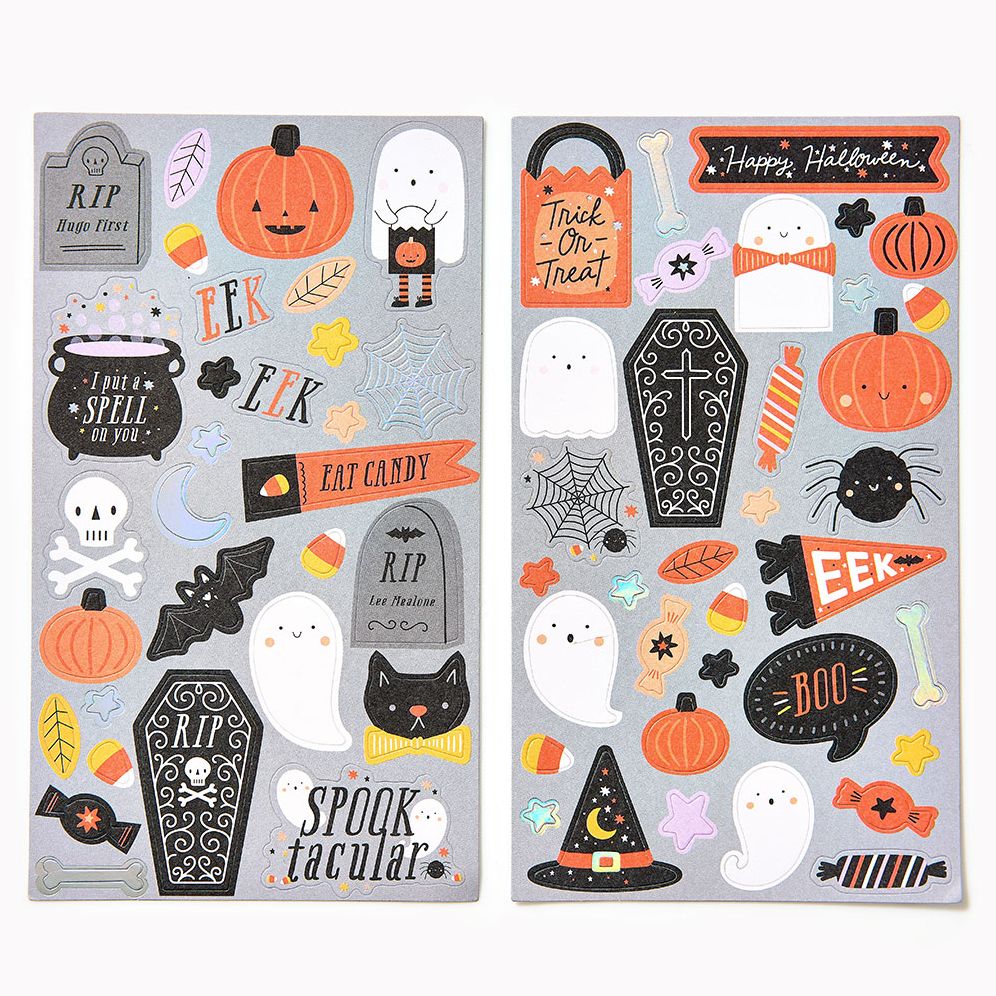 Classic Halloween Icon Sticker Sheet - Image 2