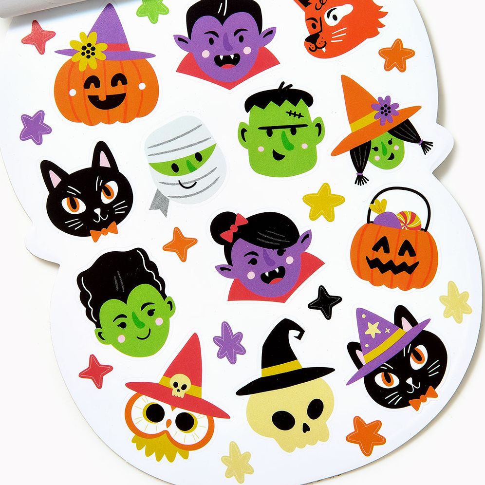 Halloween Cat Sticker Book - Image 4