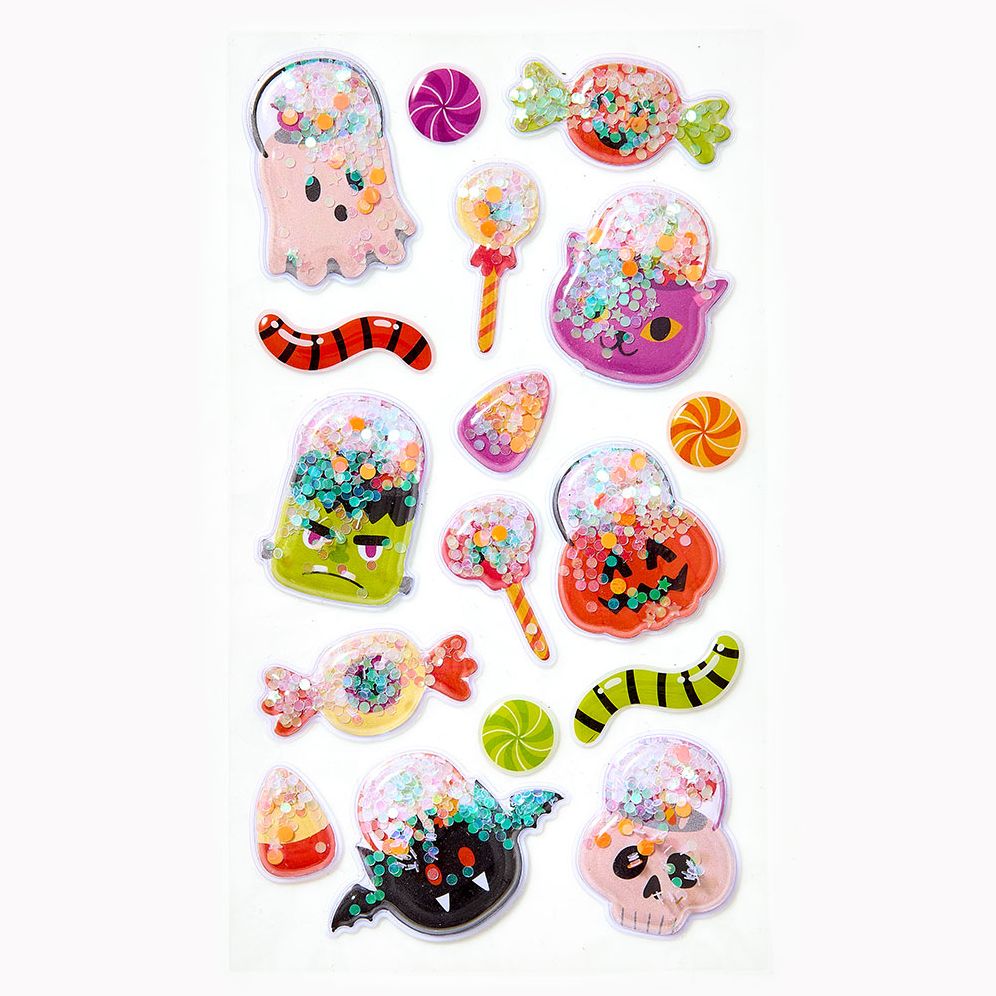 Trick or Treat Shaker Sticker Sheet - Image 2