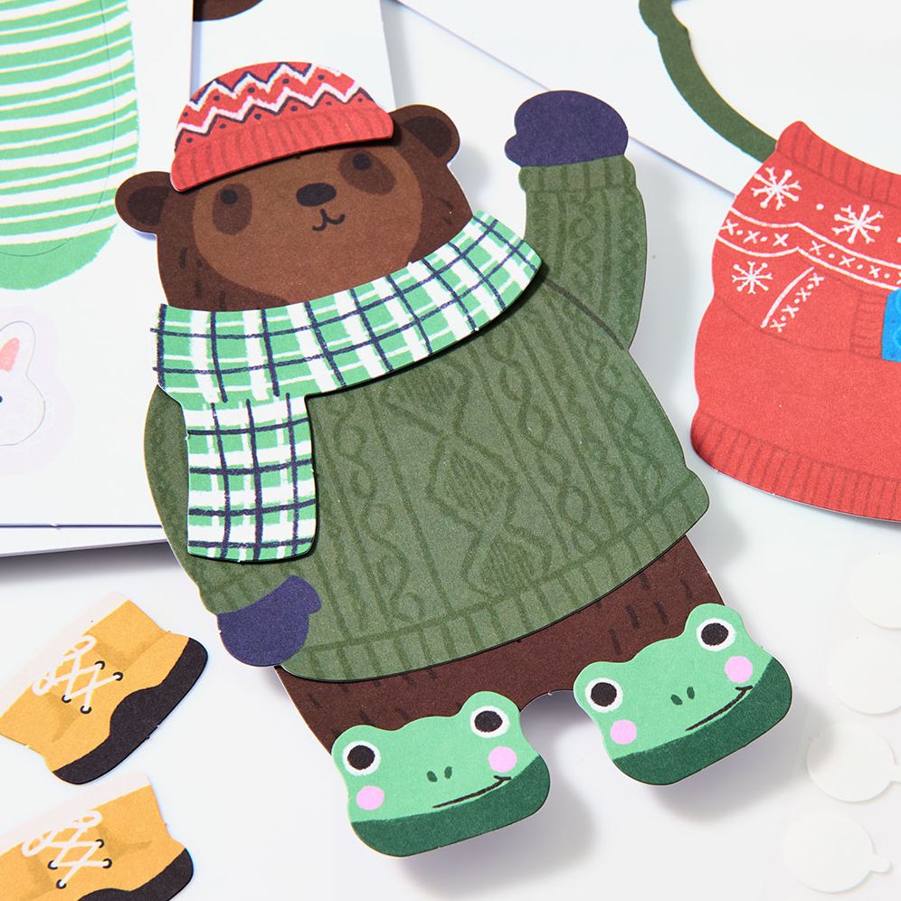 Beary Jolly Paper Dolls Kit - Image 2