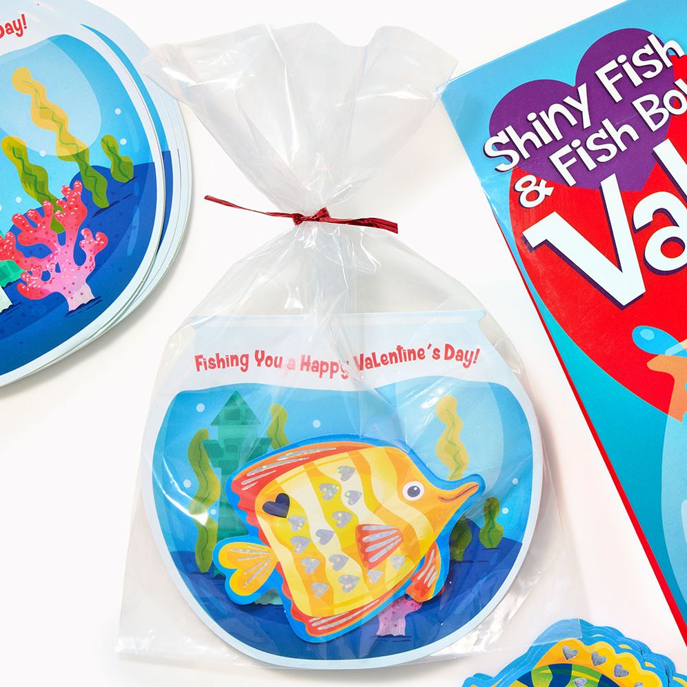Boxed Valentine Cards - Fish Bowl - Image 3