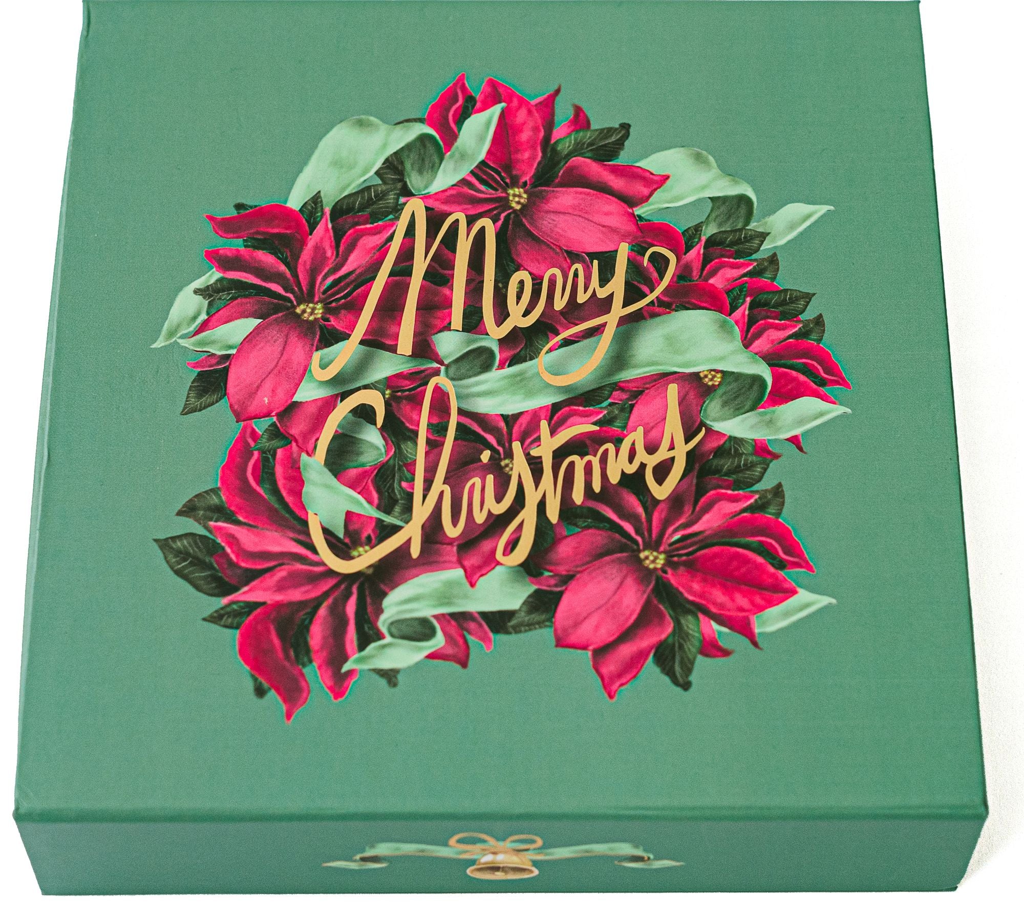 Christmas Poinsettias Luxury Holiday Card Set - Image 6