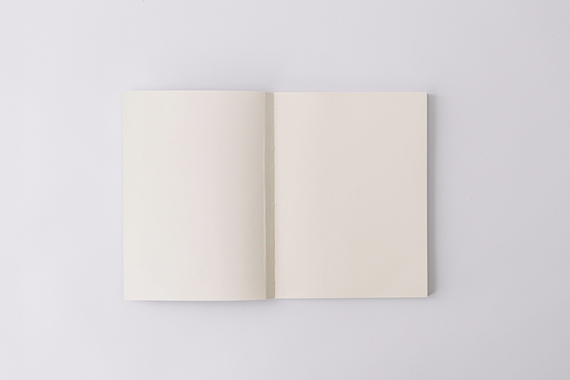 Antique Bows Softcover Notebook - Blue - Image 4