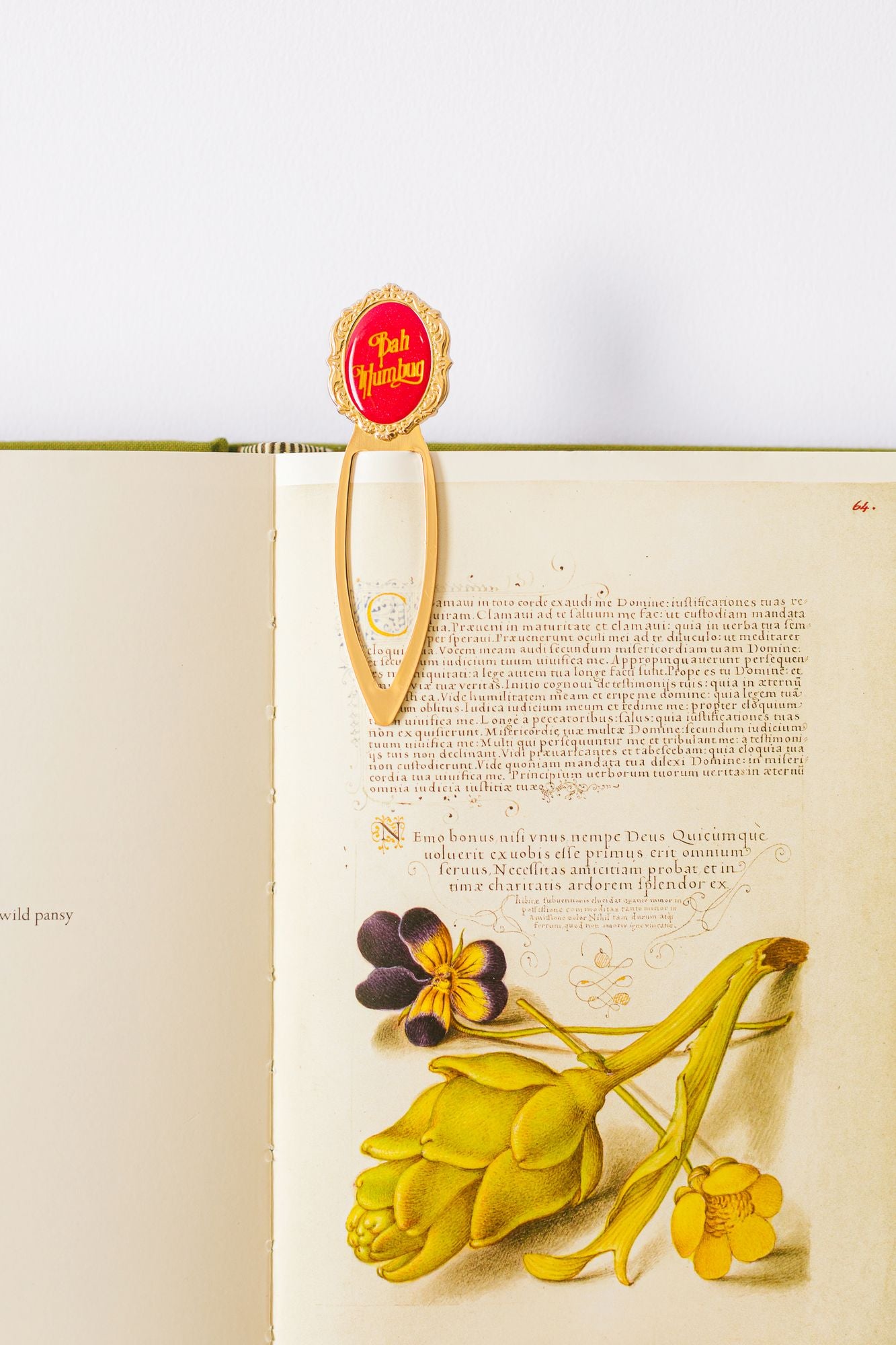 Bah Humbug Metal Clip Bookmark - Image 3