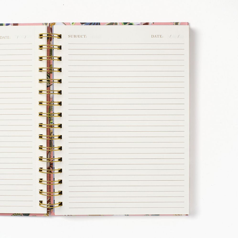 Butterfly Pink Notes Spiral Notebook - Image 5
