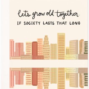 Growing Old Together Love Card