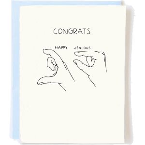 Jealous Congrats Card