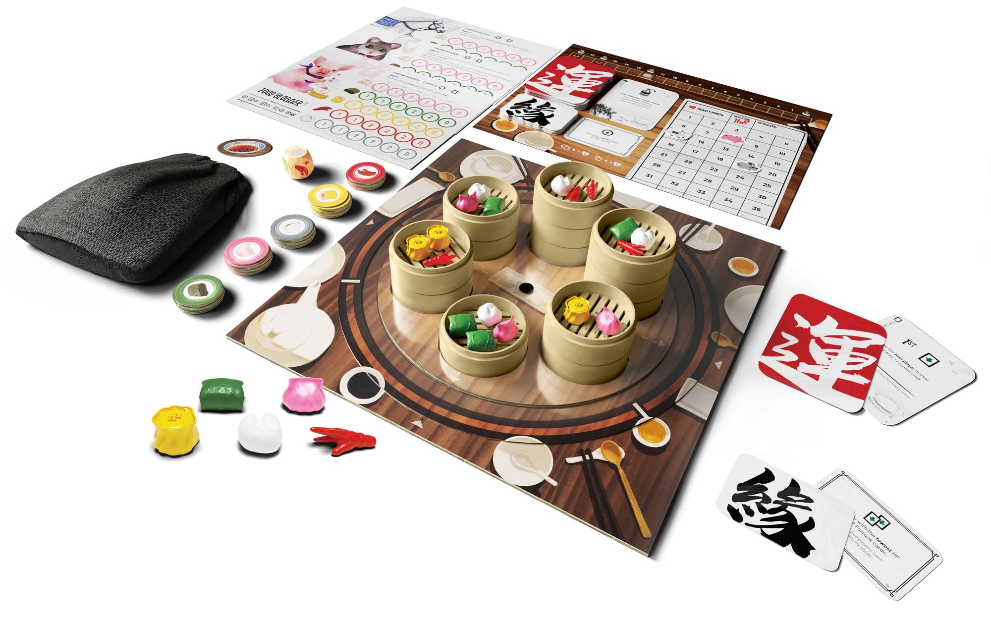 Steam Up A Feast of Dim Sum (B&N Exclusive Edition) (2023 B&N Game of the Year) by Pauline Kong. Haymen Lee and Marie Wong - Image 2