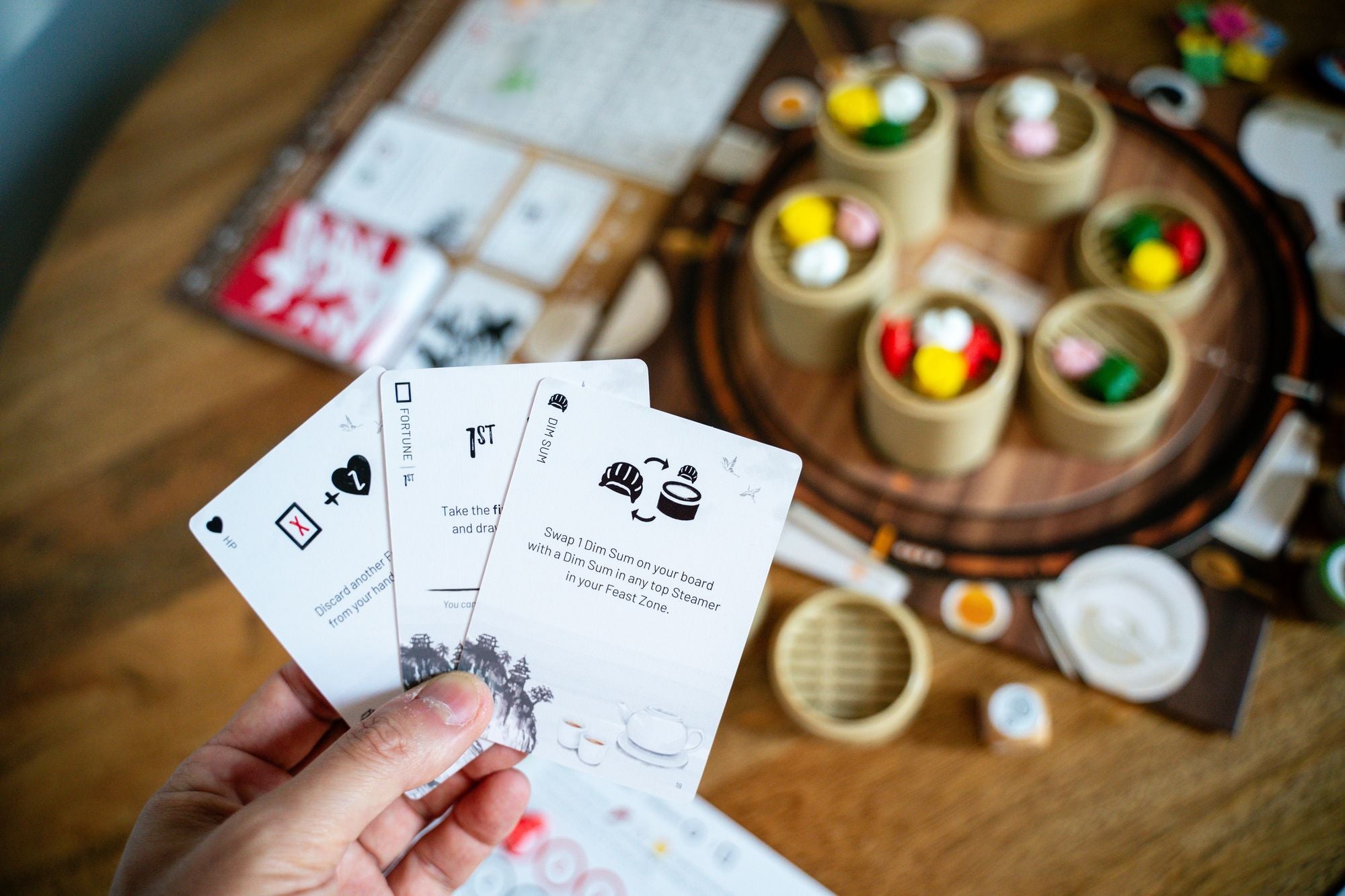 Steam Up A Feast of Dim Sum (B&N Exclusive Edition) (2023 B&N Game of the Year) by Pauline Kong. Haymen Lee and Marie Wong - Image 8