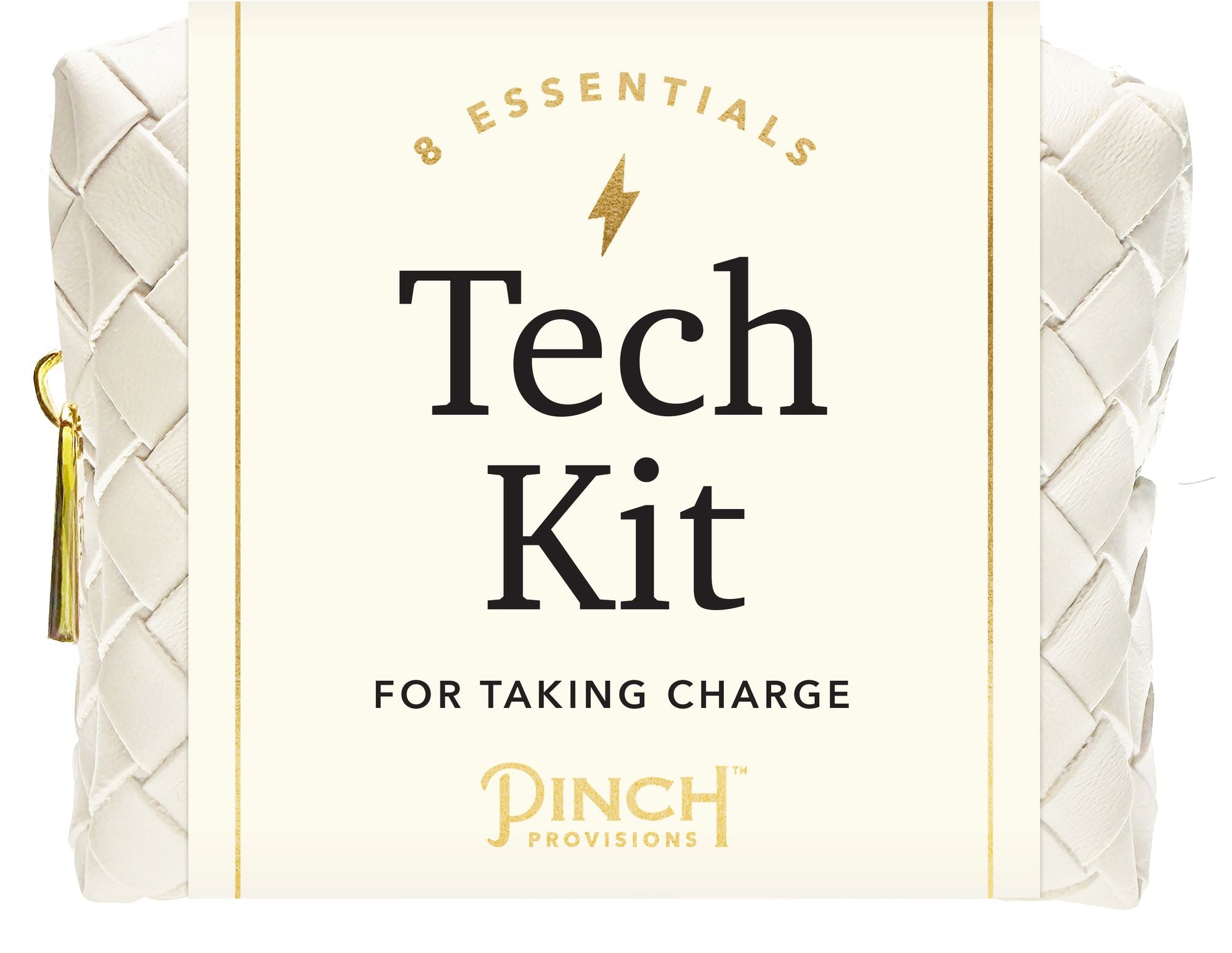 Ivory Woven Tech Kit