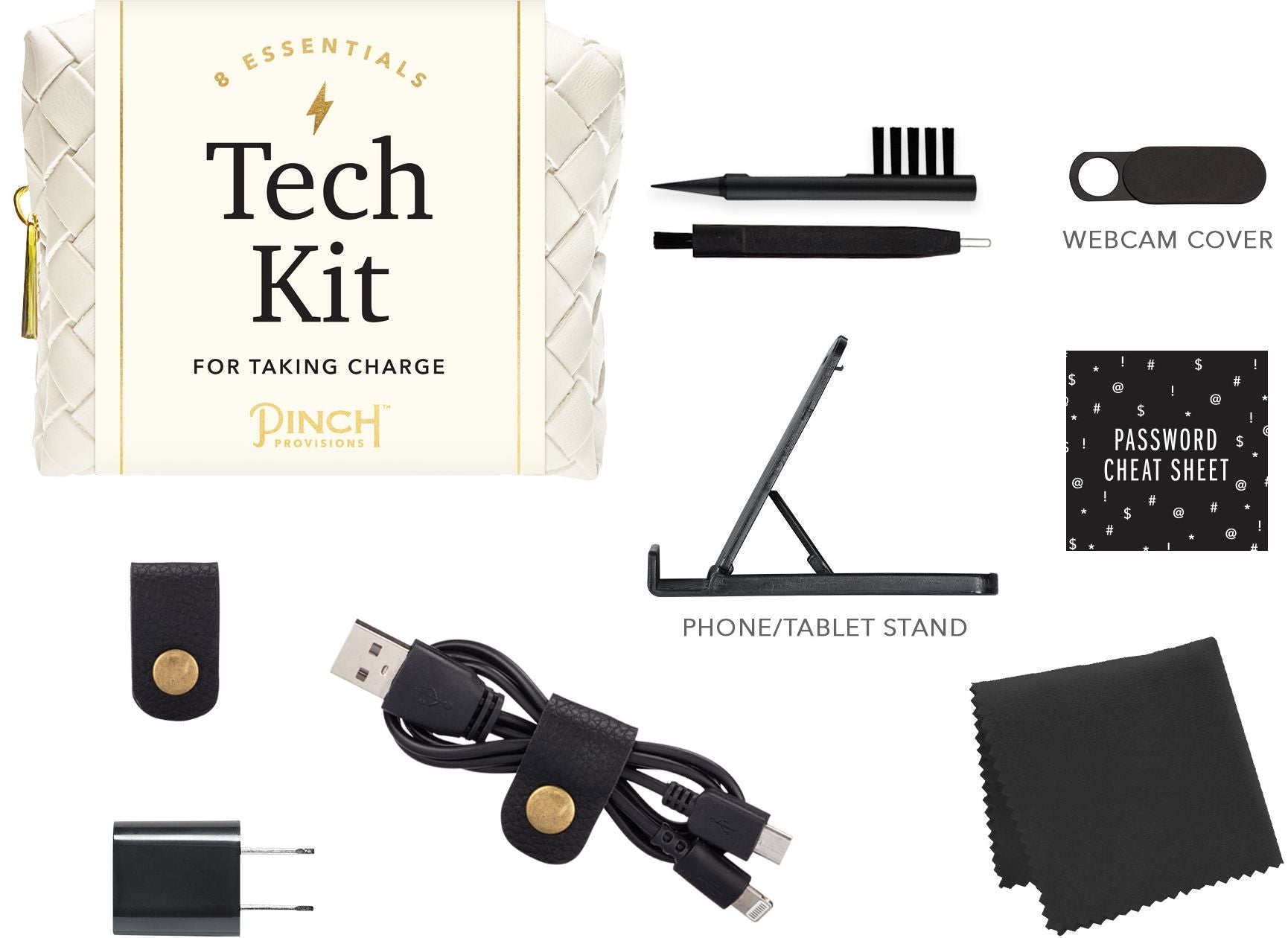 Ivory Woven Tech Kit - Image 2