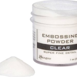 Clear Super Fine Detail Embossing Powder