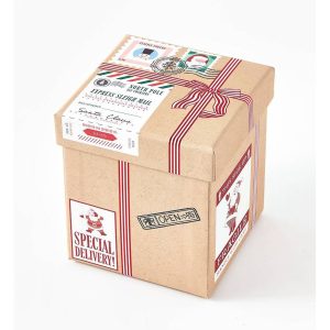 Santa Mail Square Gift Box