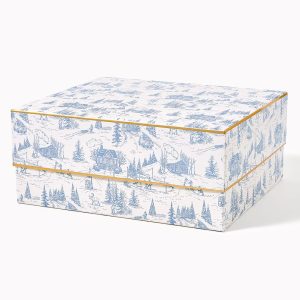 Elegant Toile Robe Gift Box