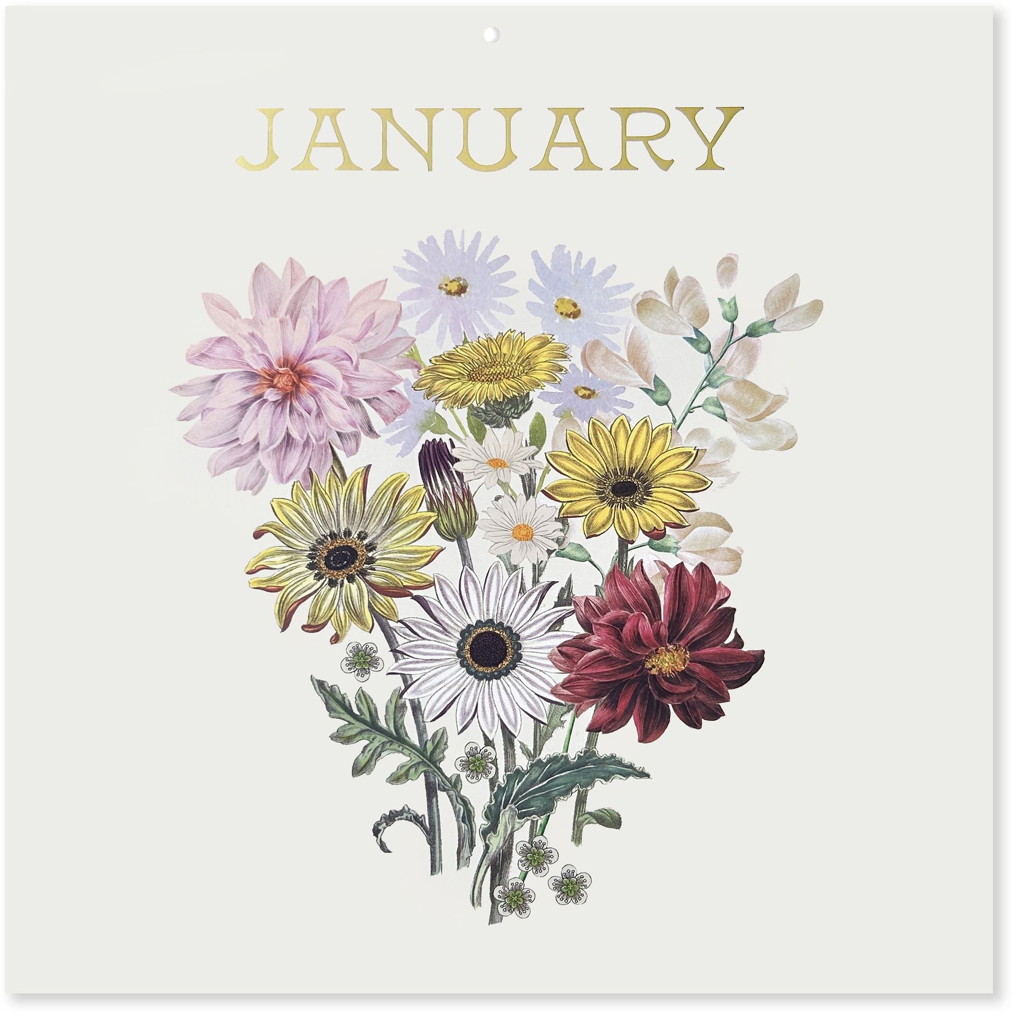 2027 Vintage Floral Wall Calendar - Exclusive - Image 2