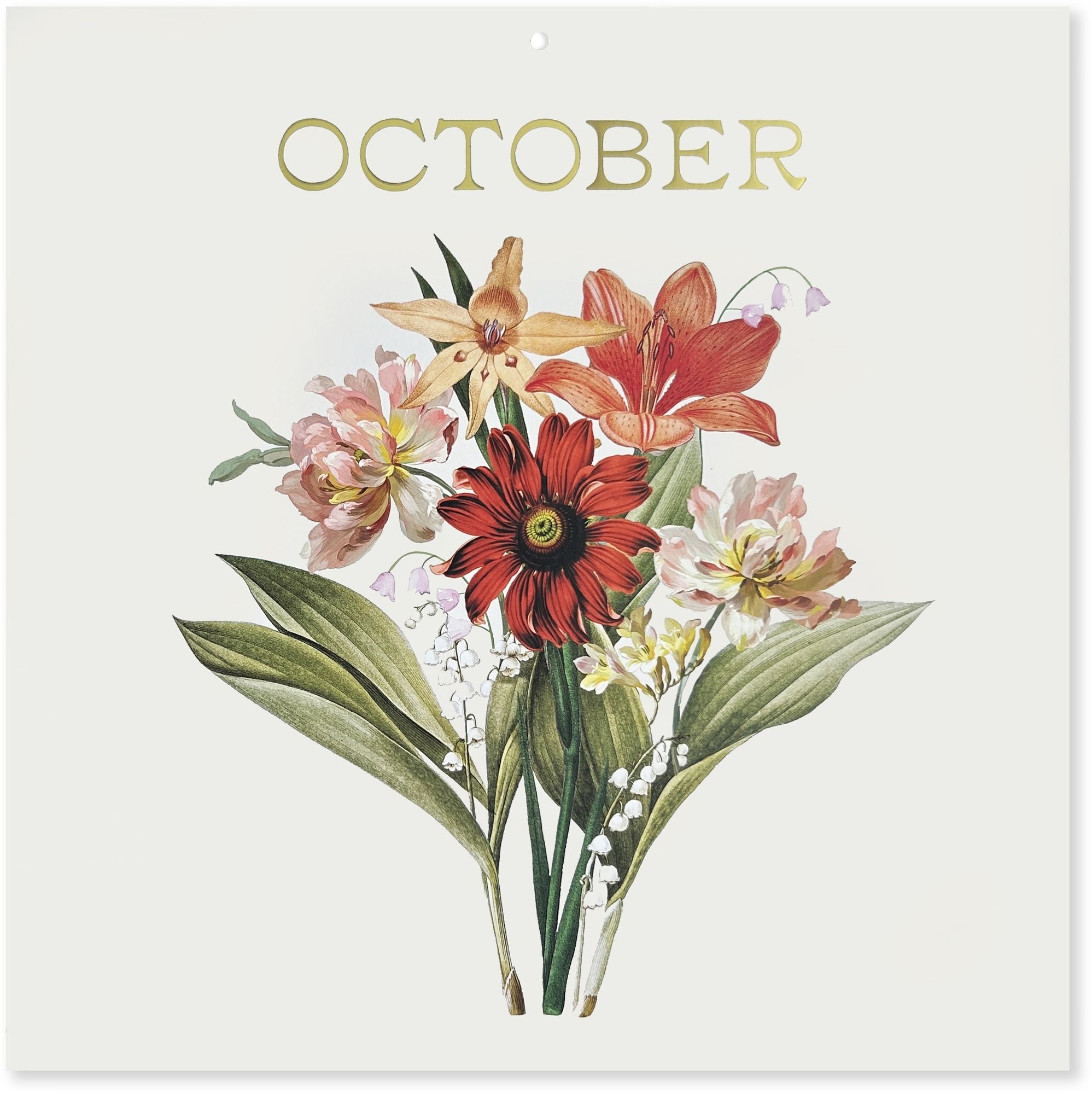 2027 Vintage Floral Wall Calendar - Exclusive - Image 4