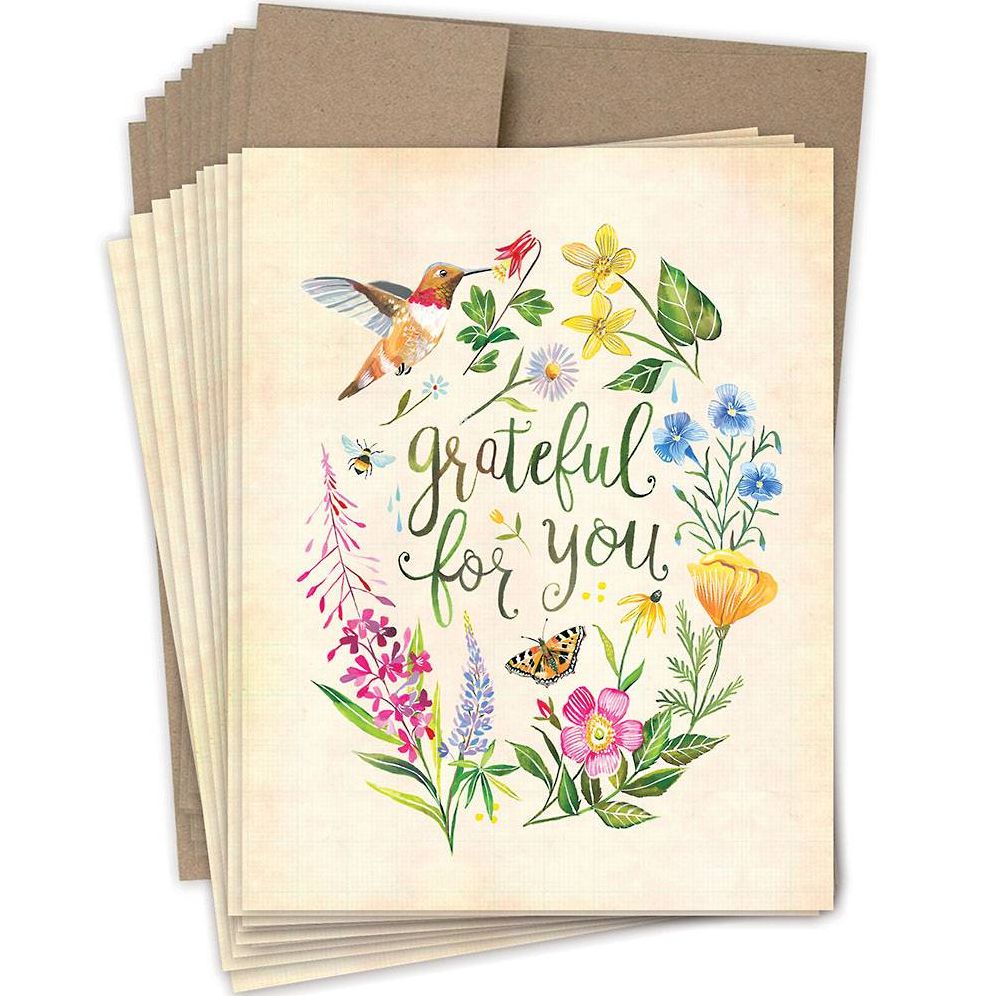 Grateful For You Thank You Card Set - Image 2