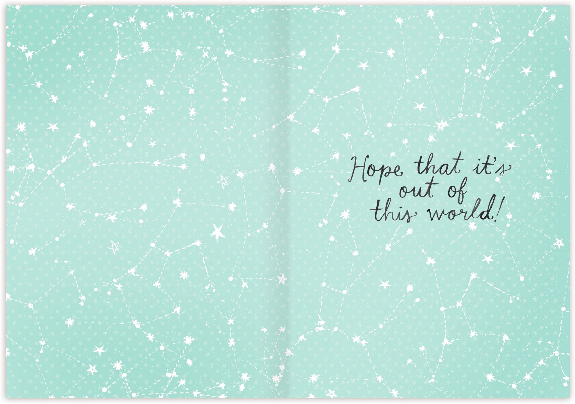 Outer Space Birthday Card - Image 2