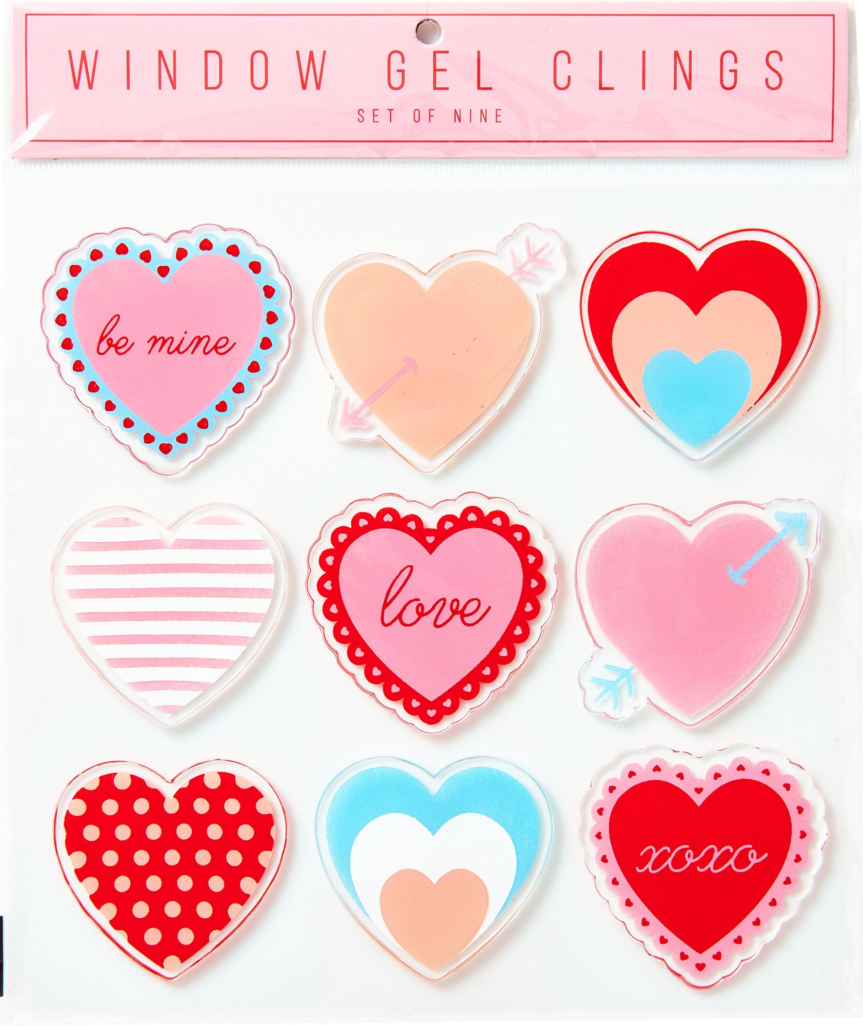 Heart Window Gel Clings - Image 2