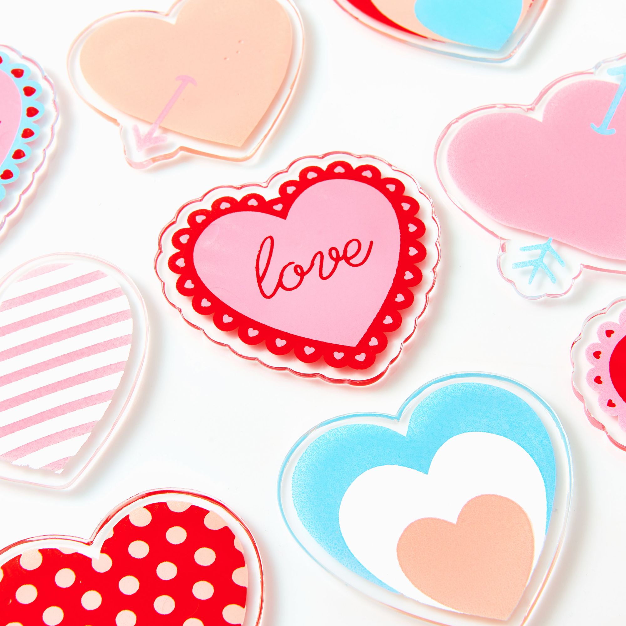 Heart Window Gel Clings - Image 3