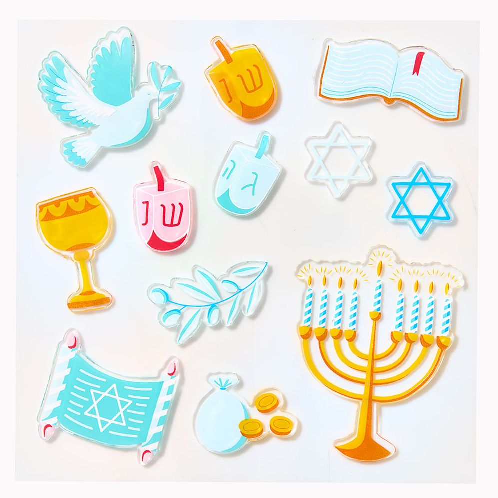 Hanukkah Gel Clings - Image 2
