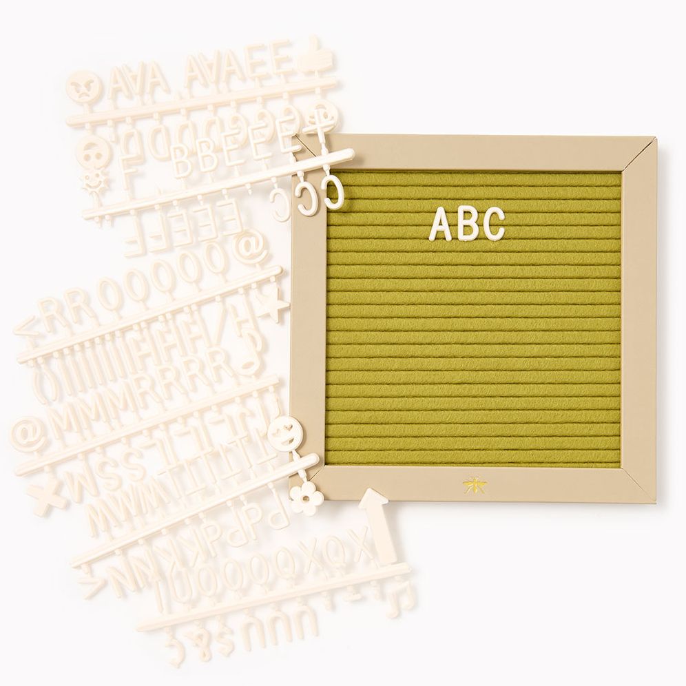 Sand Paper Wasp Mini Letterboard - Image 2