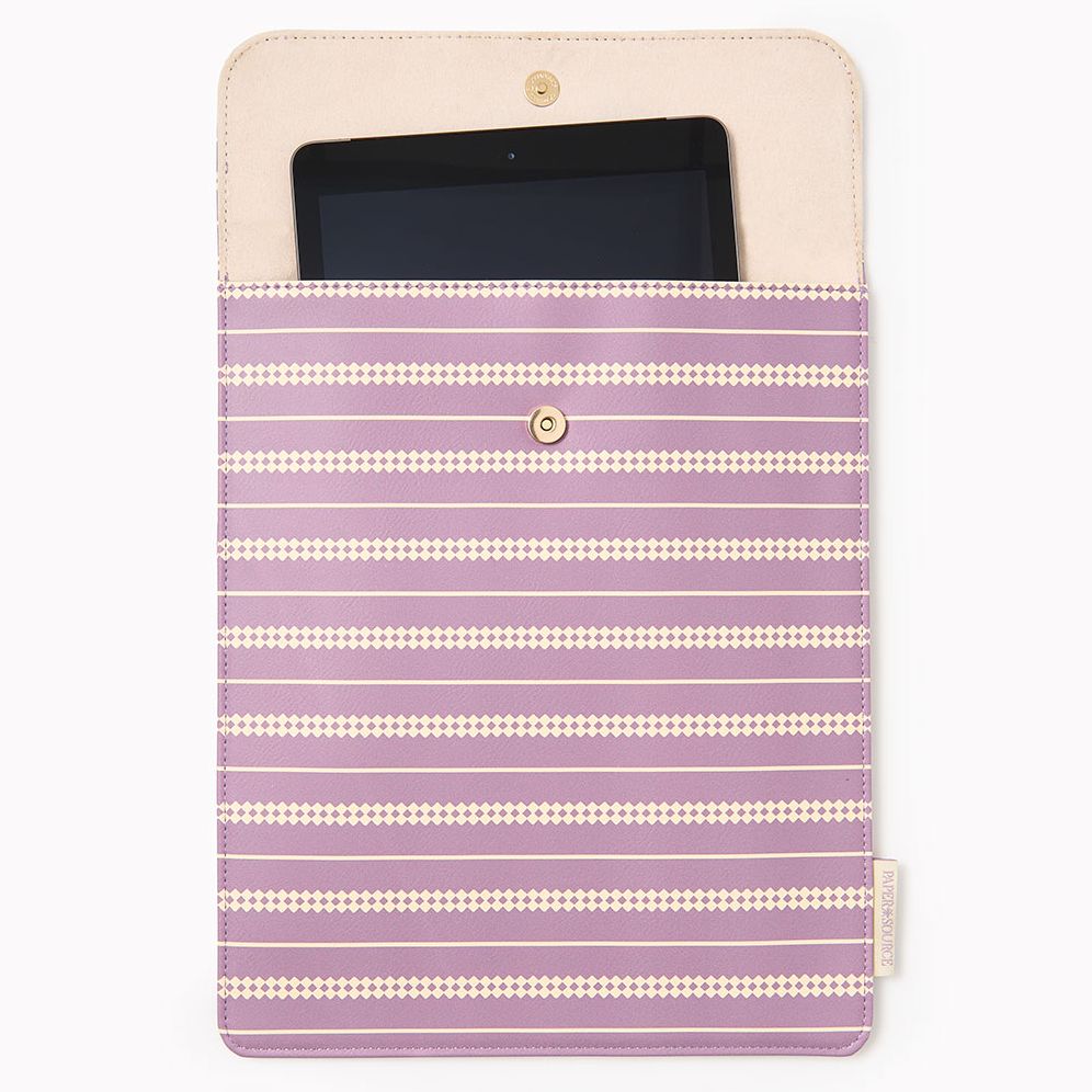 Wisteria Dots Paper Wasp Tablet Sleeve - Image 2