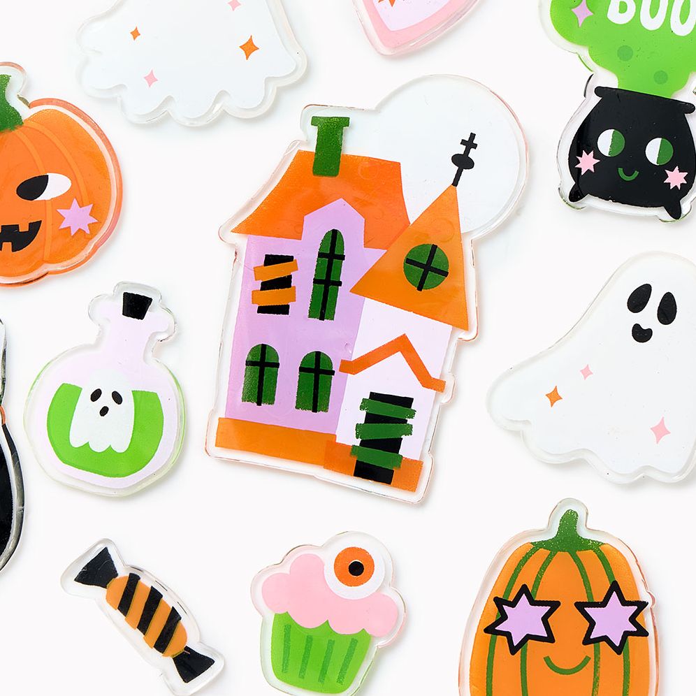 Halloween Window Gel Clings Set of 12 - Image 2