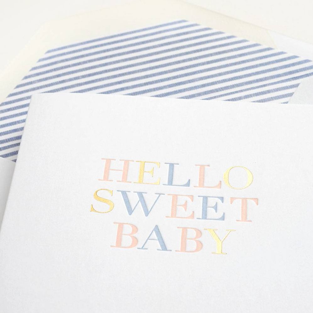 Hello Sweet Baby Card - Image 2