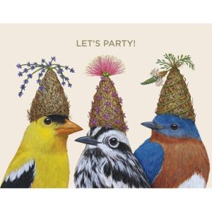 Let's Party Trio Birthday Card
