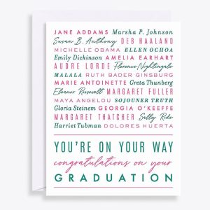 You're On Your Way Graduation Card