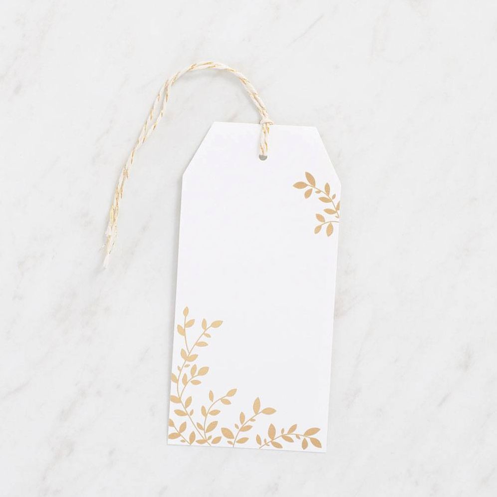 Gold Leaves Foil Hang Tags - Image 2