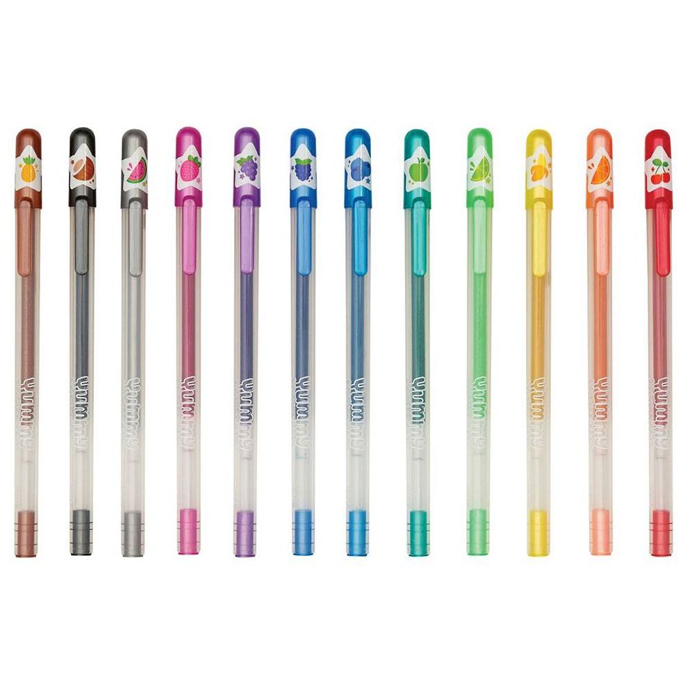 Yummy Yummy Scented Glitter Gel Pens 2.0 - Set of 12 - Image 6