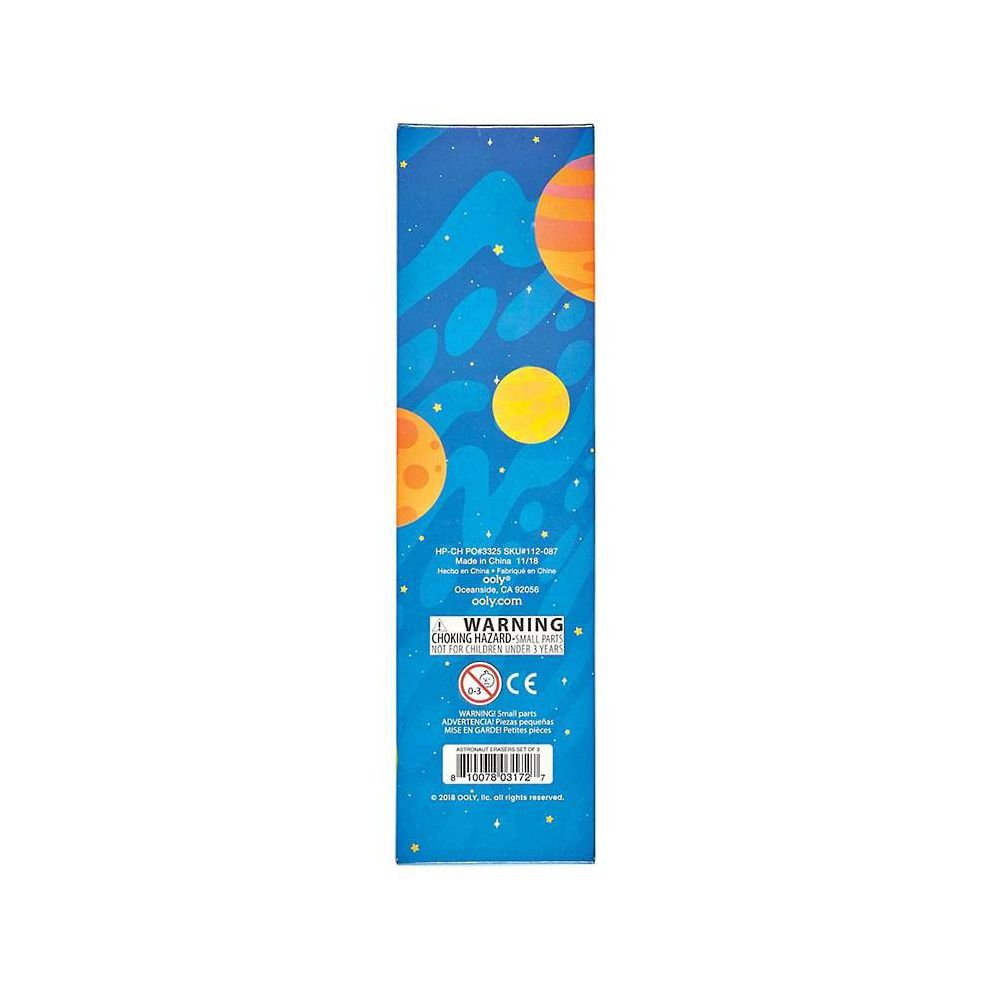 Astronaut Erasers - Set of 3 - Image 10
