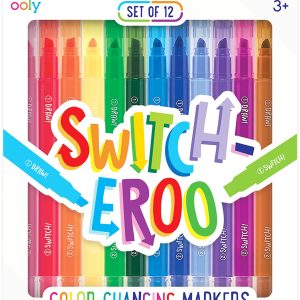 Switch-eroo! Color-Changing Markers 2.0 (Set of 12)