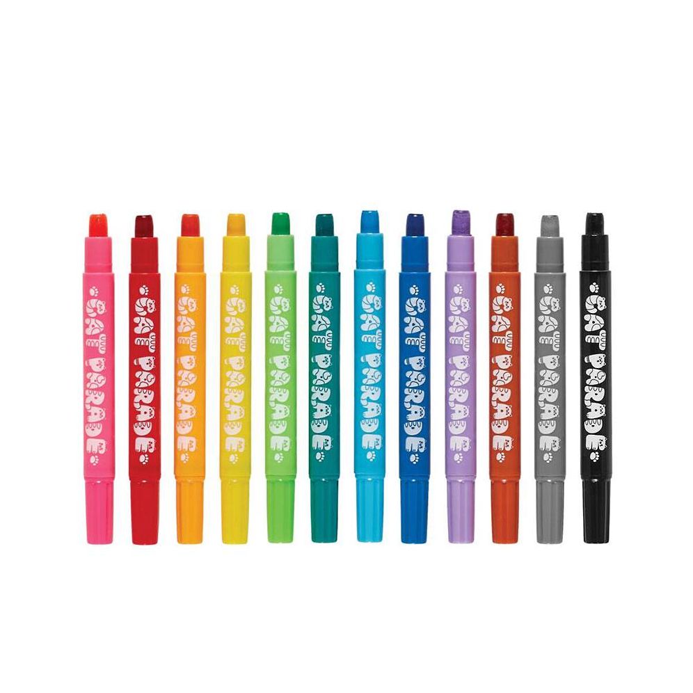 Cat Parade Gel Crayons - Set of 12 - Image 11