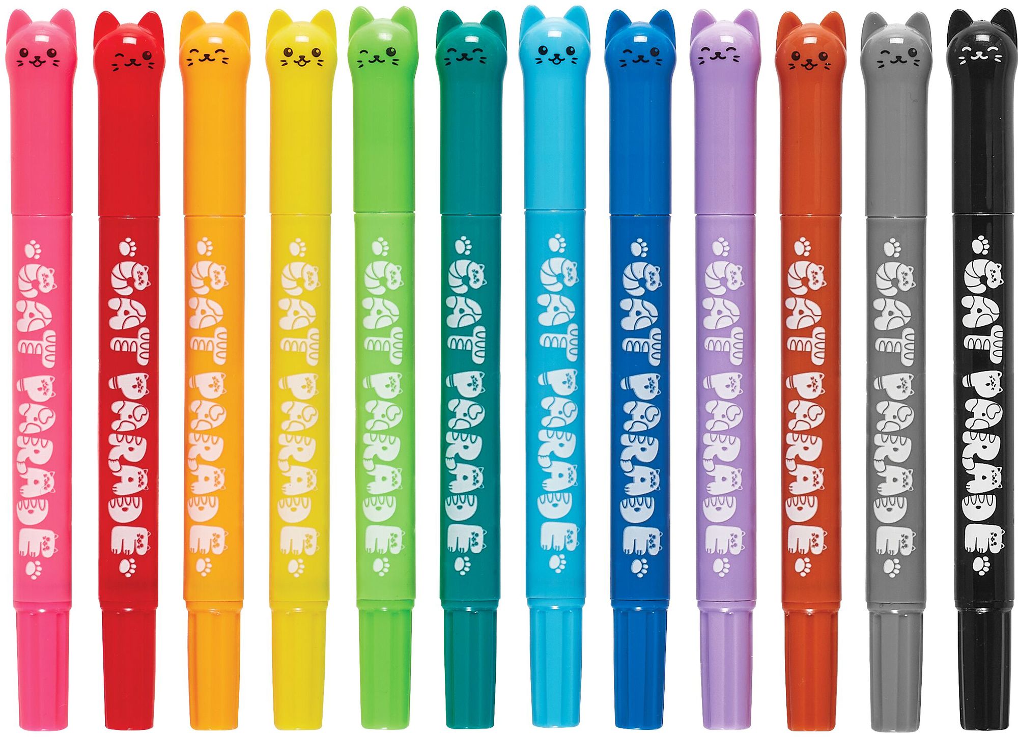 Cat Parade Gel Crayons - Set of 12 - Image 3