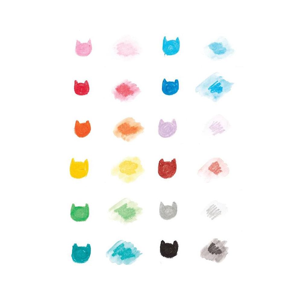 Cat Parade Gel Crayons - Set of 12 - Image 6