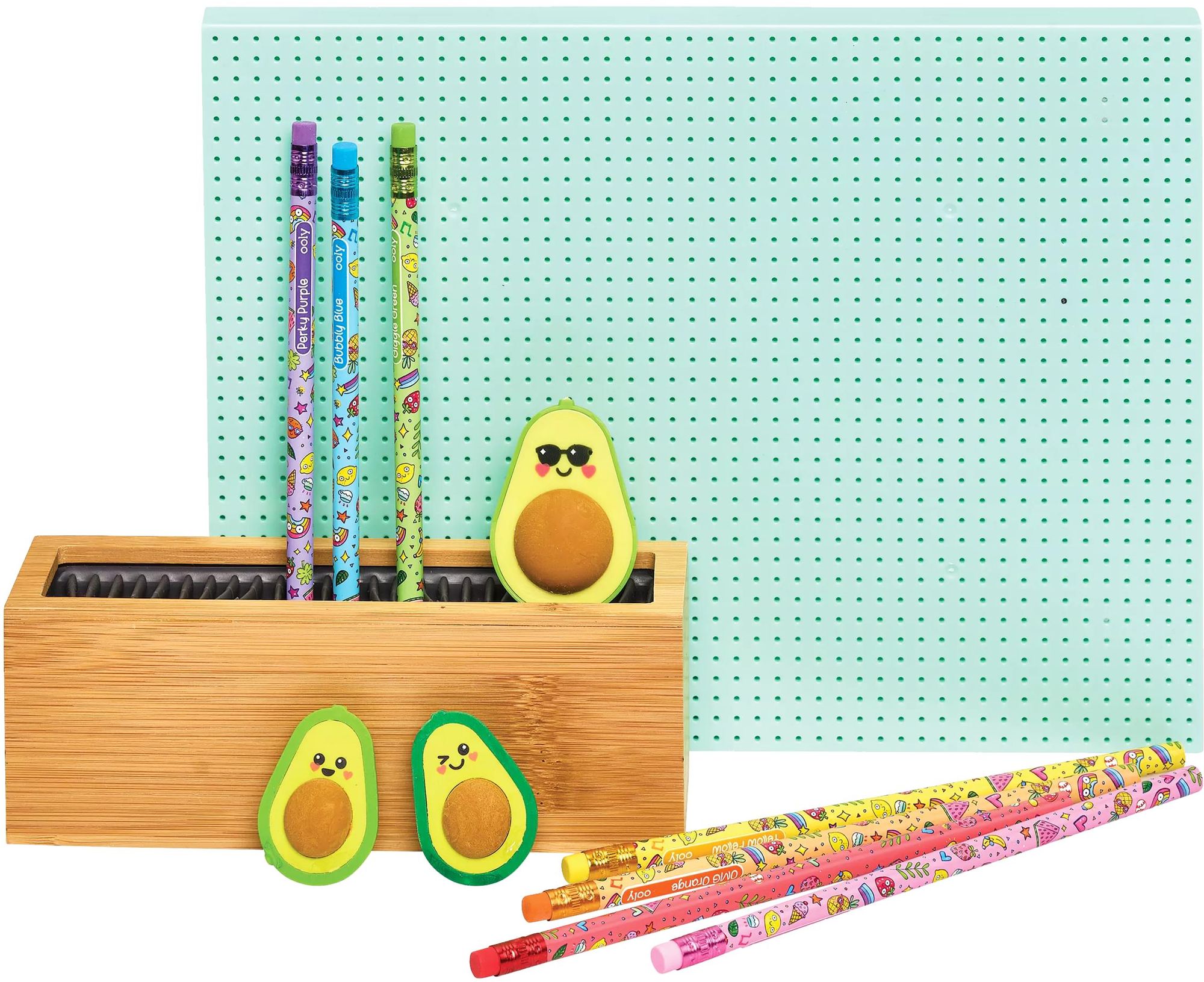 Avocado Love Eraser and Sharpener - set of 3 - Image 5