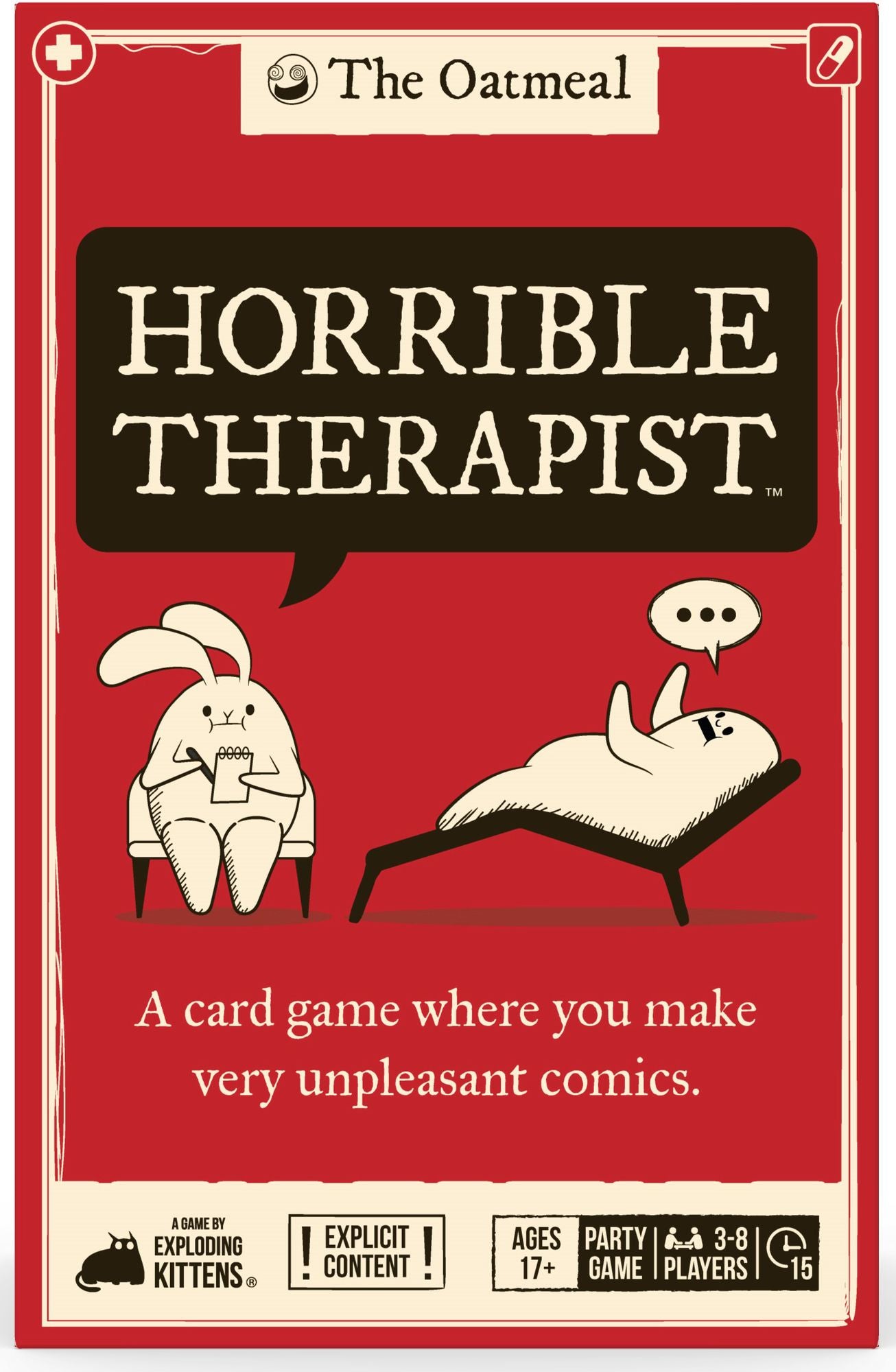 Horrible Therapist - The Oatmeal & Exploding Kittens (B&N Exclusive Edition) - Image 2