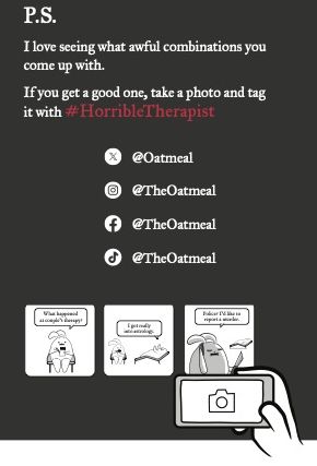 Horrible Therapist - The Oatmeal & Exploding Kittens (B&N Exclusive Edition) - Image 6