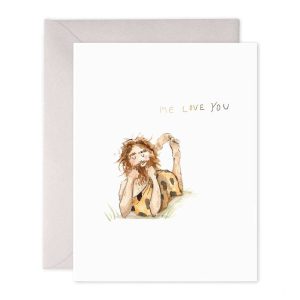 Me Love You Greeting Card