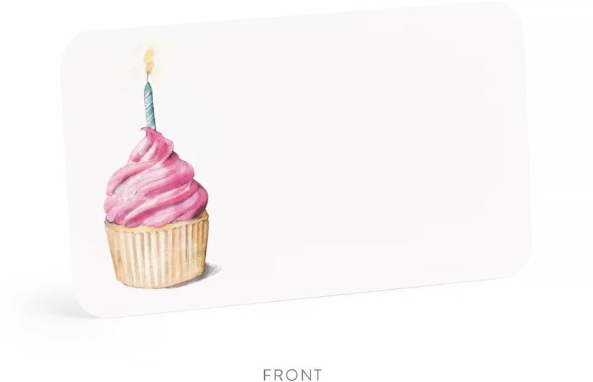 Pink Cupcake Little Notes by E. Frances Paper - Image 3